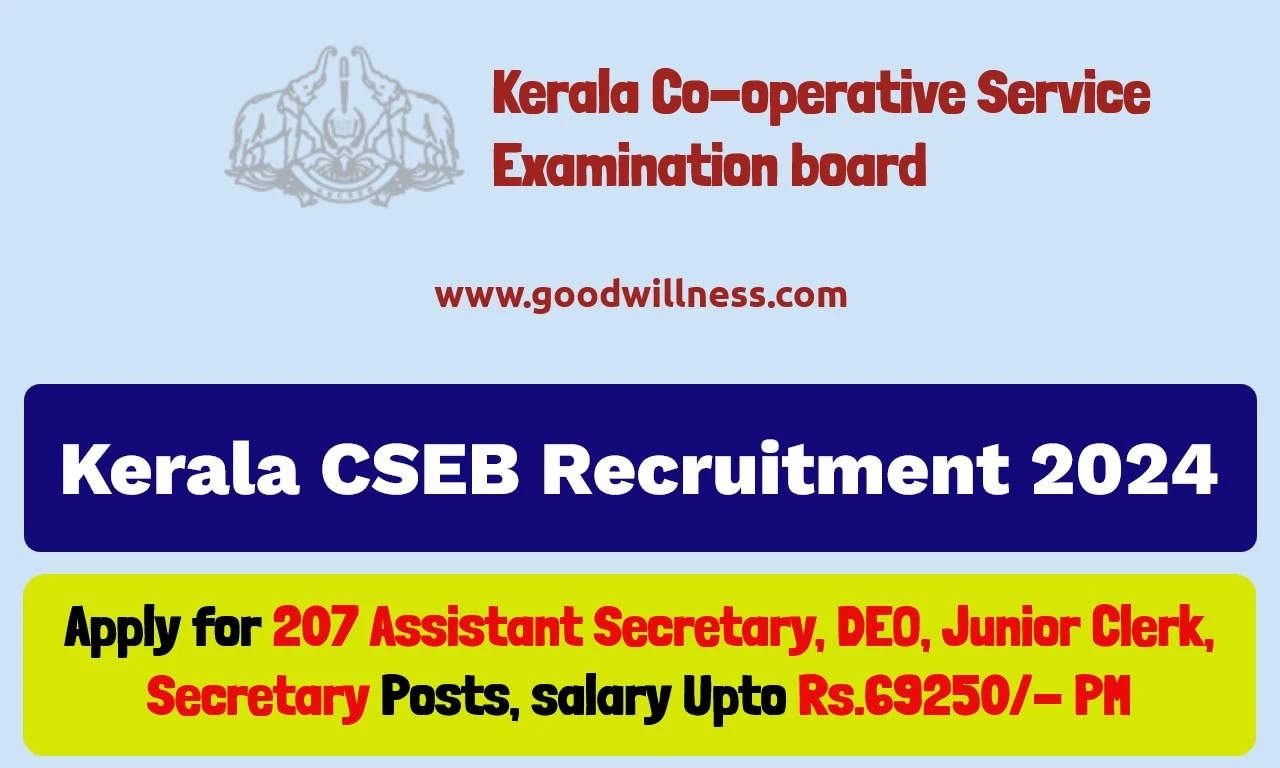 Kerala CSEB Recruitment 2024