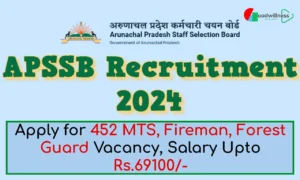 APSSB Recruitment 2024