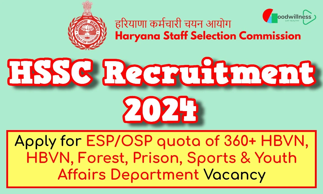 HSSC Recruitment 2024