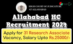 High Court of Allahabad Recruitment 2024 1