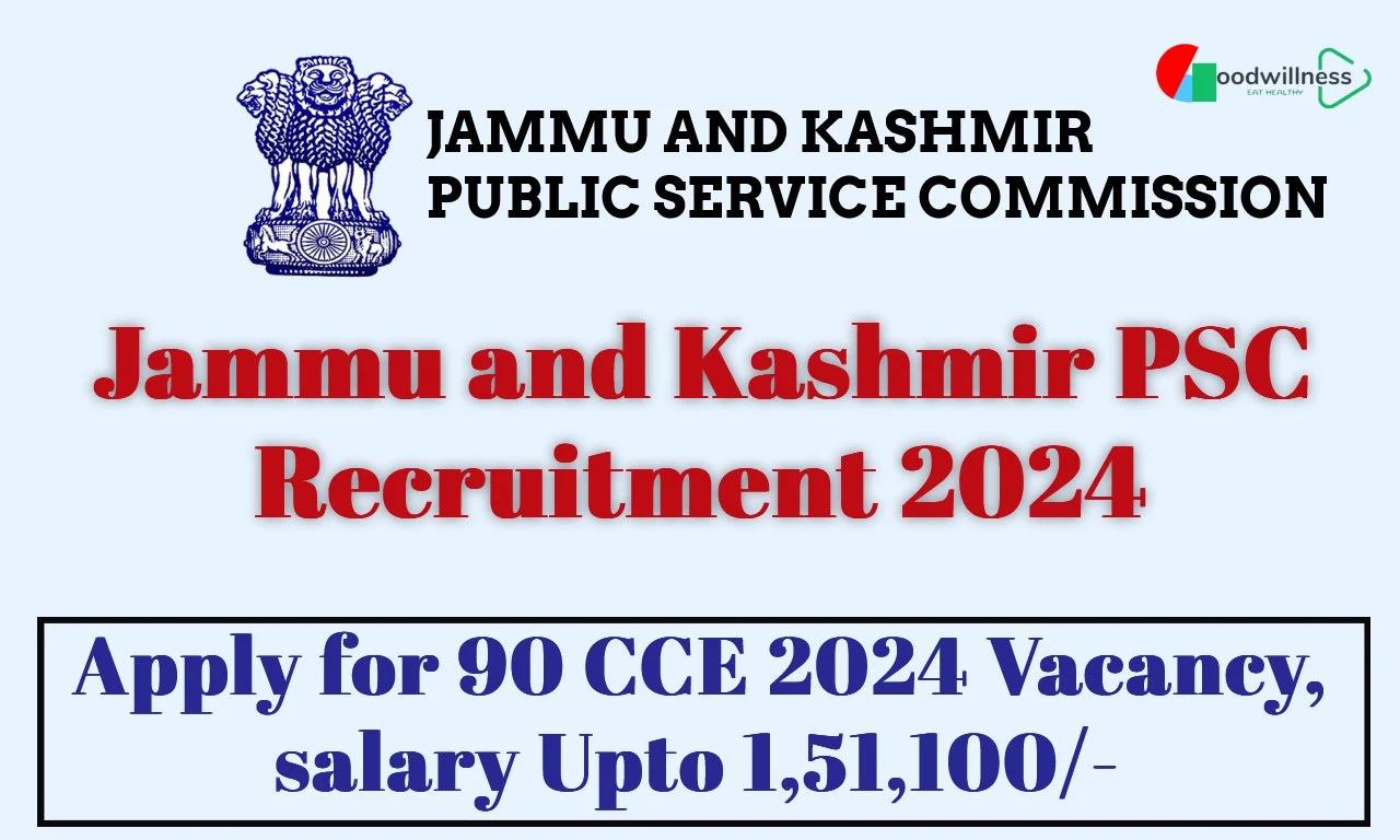 Jammu and Kashmir PSC recruitment 2024