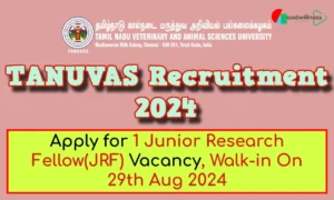 TANUVAS Recruitment 2024 1 1