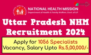 Uttar Pradesh NHM Recruitment 2024