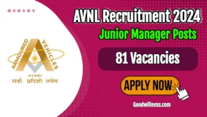 AVNL Diploma Technician recruitment 2024