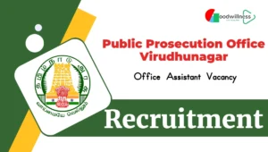 Assistant Director of Prosecution Virudhunagar Notification 2024