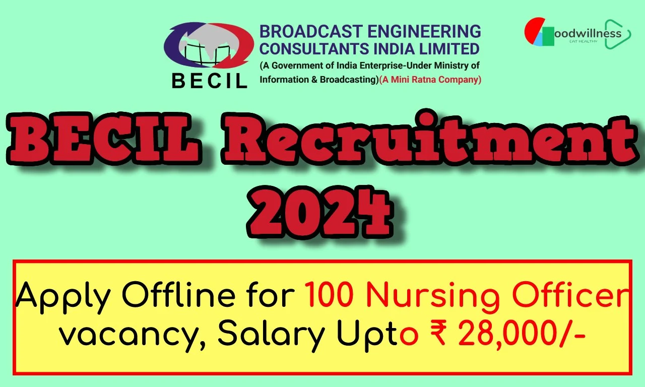 BECIL Recruitment 2024 4