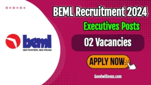 BEML Executive Recruitment 2024