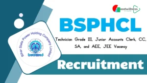 BSPHCL Technician Recruitment 2024