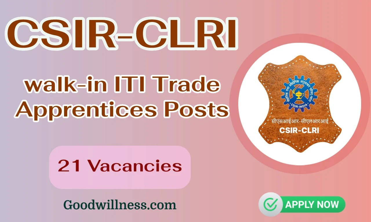 CSIR CLRI Recruitment 2024 1