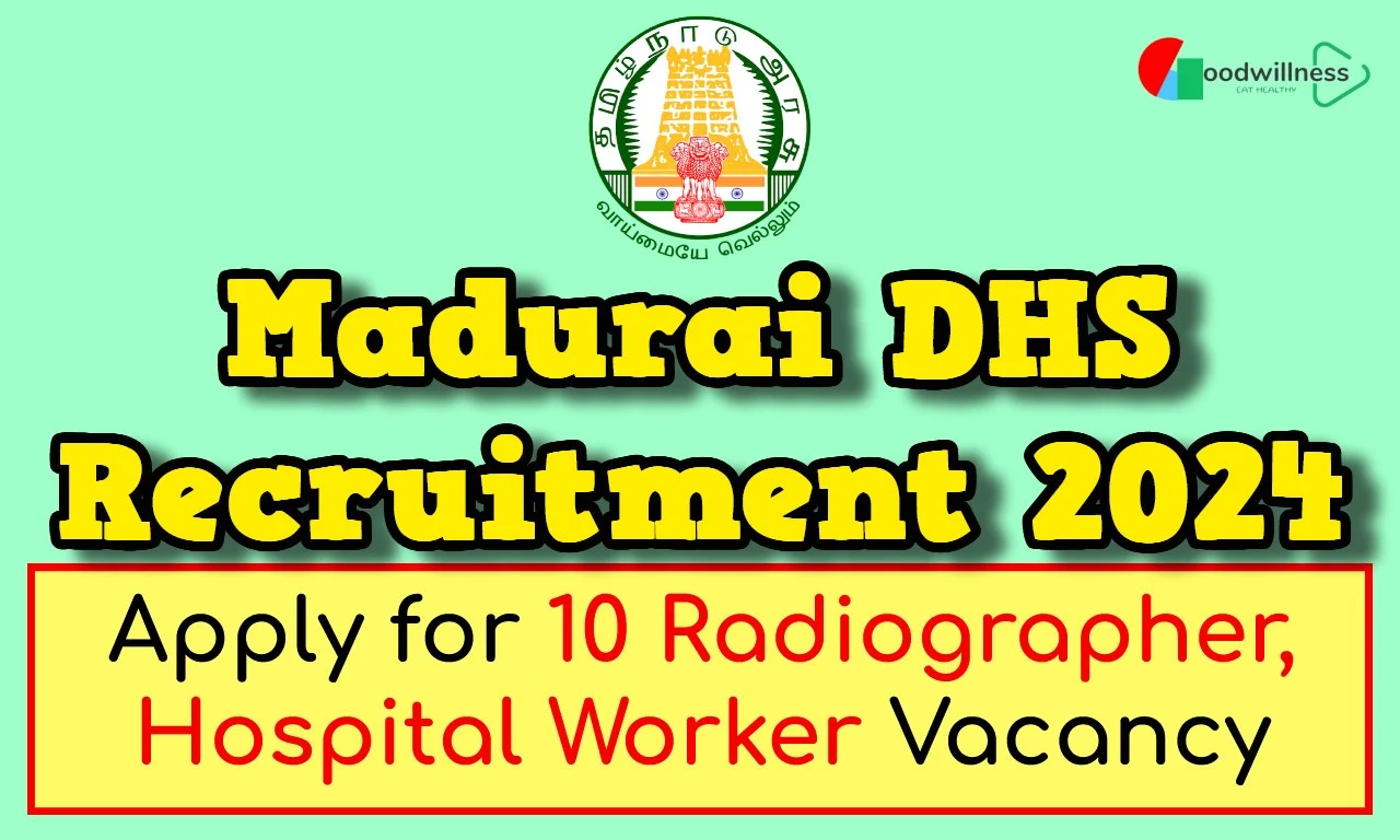 DHS Madurai Recruitment 2024