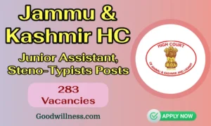 HIGH COURT OF JK Recruitment 2024