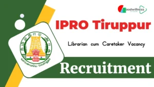 Information and Public Relations Office Tiruppur Notification 2024