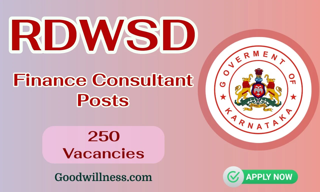 Karnataka RDWSD Recruitment 2024