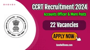 Ministry of Culture CCRT Recruitment 2024