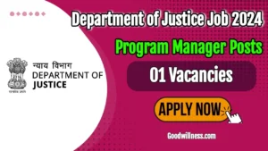 Ministry of Law and Justice Recruitment 2024