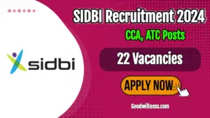 Small Industries Development Bank of India SIDBI Recruitment 2024