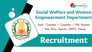 Social Welfare and Women Empowerment Job 2024