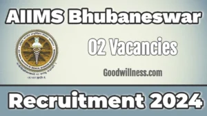 AIIMS Bhubaneswar Field Investigator Recruitment 2024