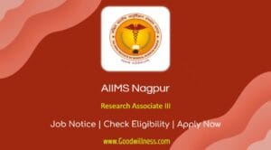 AIIMS Nagpur Research Associate Recruitment 2024