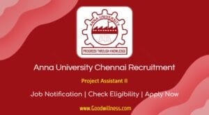 Anna University Recruitment