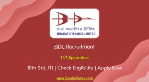 BDL Apprentice Recruitment 2024