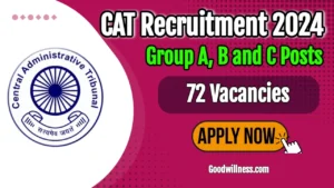 Central Administrative Tribunal Recruitment 2024