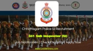 Chhattisgarh Police SI Recruitment 2024