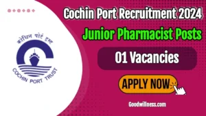 Cochin Port Authority Recruitment 2024