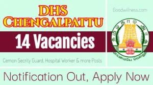 DHS Chengalpattu Recruitment 2024