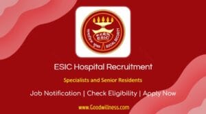 ESIC Hospital Lucknow Recruitment