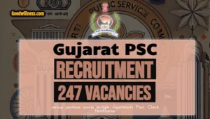 GPSC Recruitment 2024