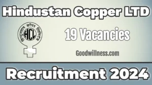 Hindustan Copper Limited HCL Recruitment 2024 1