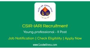 ICAR IARI Recruitment