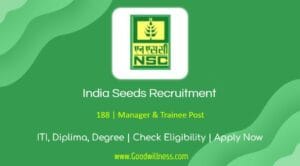 India Seeds Recruitment