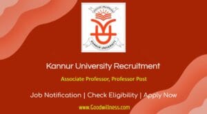 Kannur University Recruitment