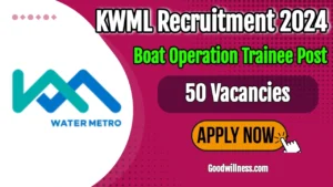 Kochi Water Metro Ltd Recruitment 2024