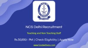 NCS Delhi TGT Recruitment