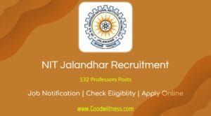 NIT Jalandhar Recruitment