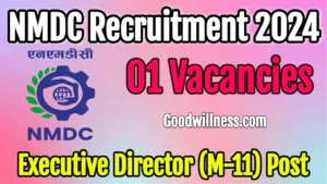 NMDC Limited Recruitment 2024