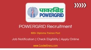 POWERGRID Recruitment