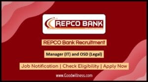 REPCO Bank Recruitment 2024