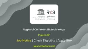 Regional Centre for Biotechnology Recruitment 2024