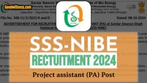 SSS NIBE PA Recruitment