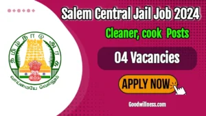 Salem Central Jail Cleaner Recruitment 2024