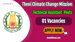 Theni District Climate Change Mission Notification 2024