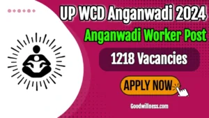 UP WCD Anganwadi Bharti Recruitment 2024