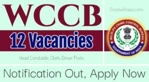 Wildlife Crime Control Bureau WCCB Recruitment 2024