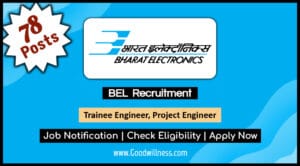 BEL Engineer Career 2025 Hiring Trainee Engineer Project Engineer Positions Apply Now