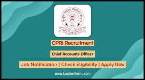 CPRI Recruitment 2024