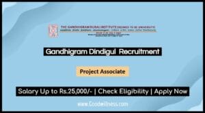 Gandhigram Dindigul Recruitment 2025